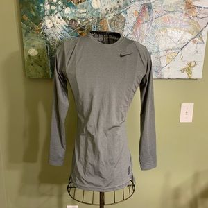 Men’s Nike Pro Fit compression shirt in size L.